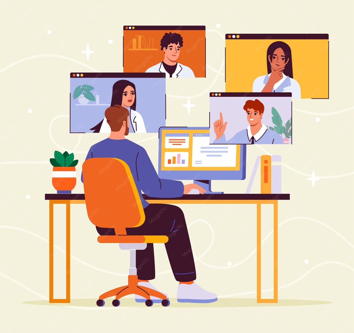 Online video consultation