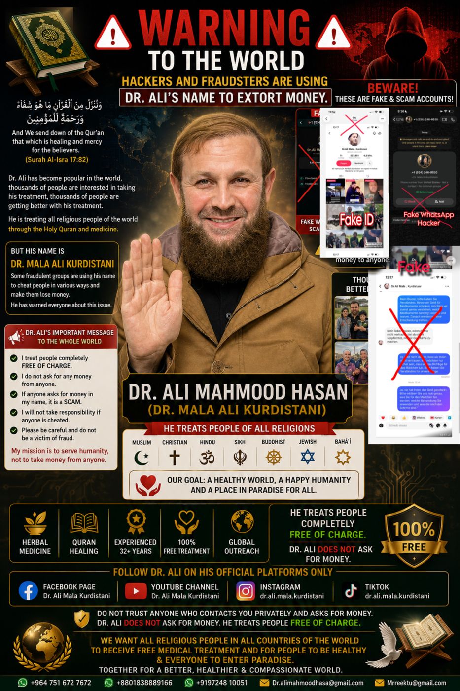 BREAKING NEWS: Beware of Hackers and Scammers